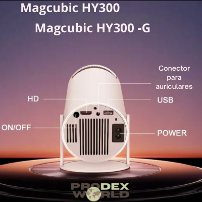 Proyector Magcubic HY300 Pro 4K– Tu Cine en Casa y al Aire Libre
